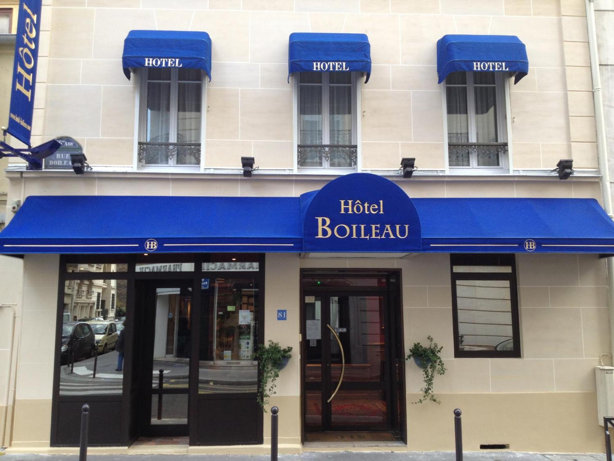 Hotel Boileau à Paris Extérieur photo